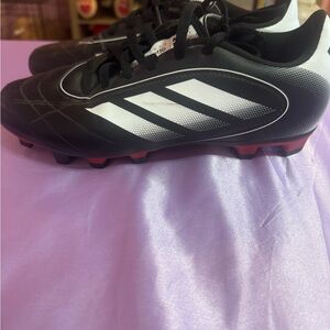 Adidas Black and White Women Soccer Cleats